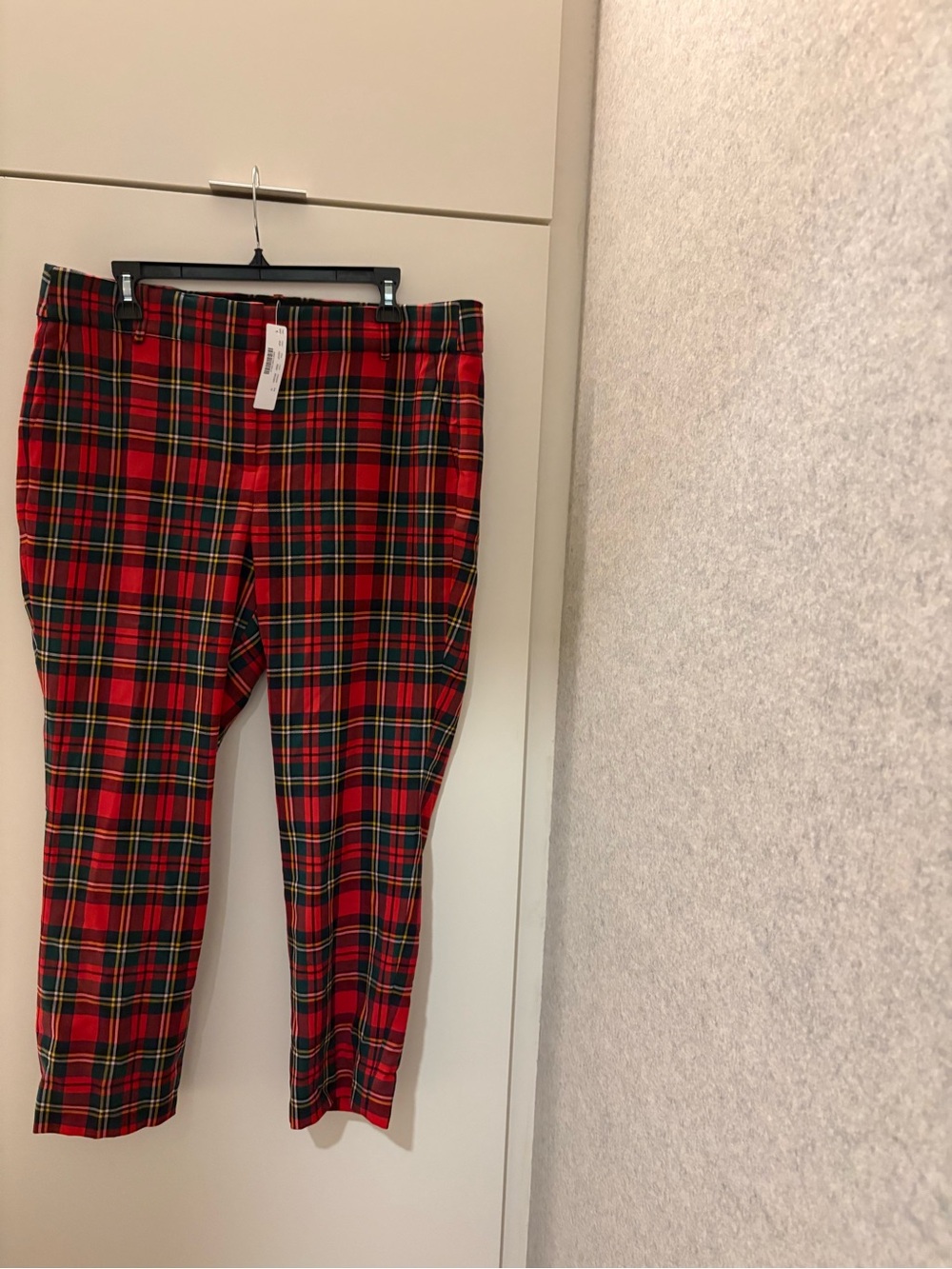 J. Crew Plaid Pants. Size 16. New with tags.